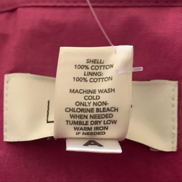 Loft  NWT 100% Cotton Sheath Summer Dress Size 2 - Picture 12 of 12